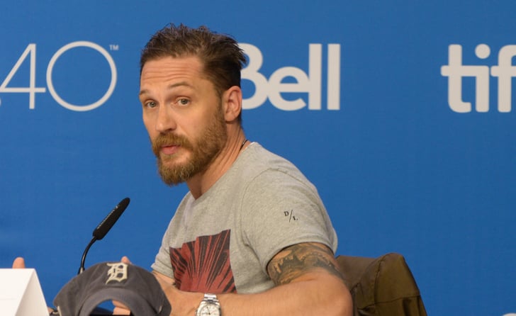 Tom Hardy Shuts Down A Reporter Who Asks About His Sexuality Popsugar Celebrity Photo 2 