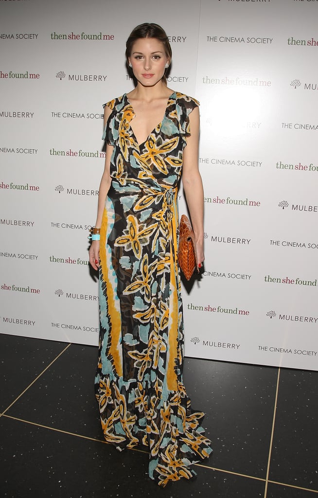 A gorgeous printed DVF for a New York film premiere in 2008.