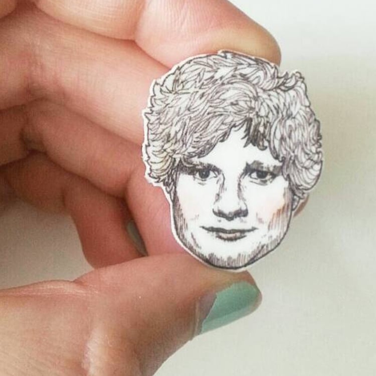 Ed Sheeran Charm Necklace