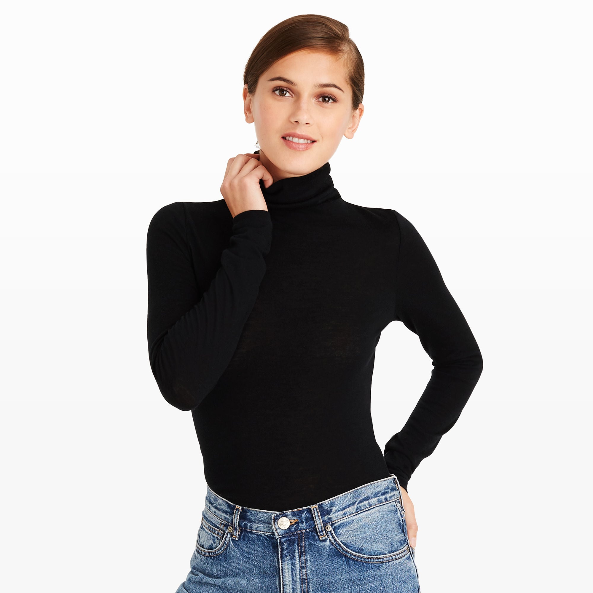 club monaco julie ribbed turtleneck