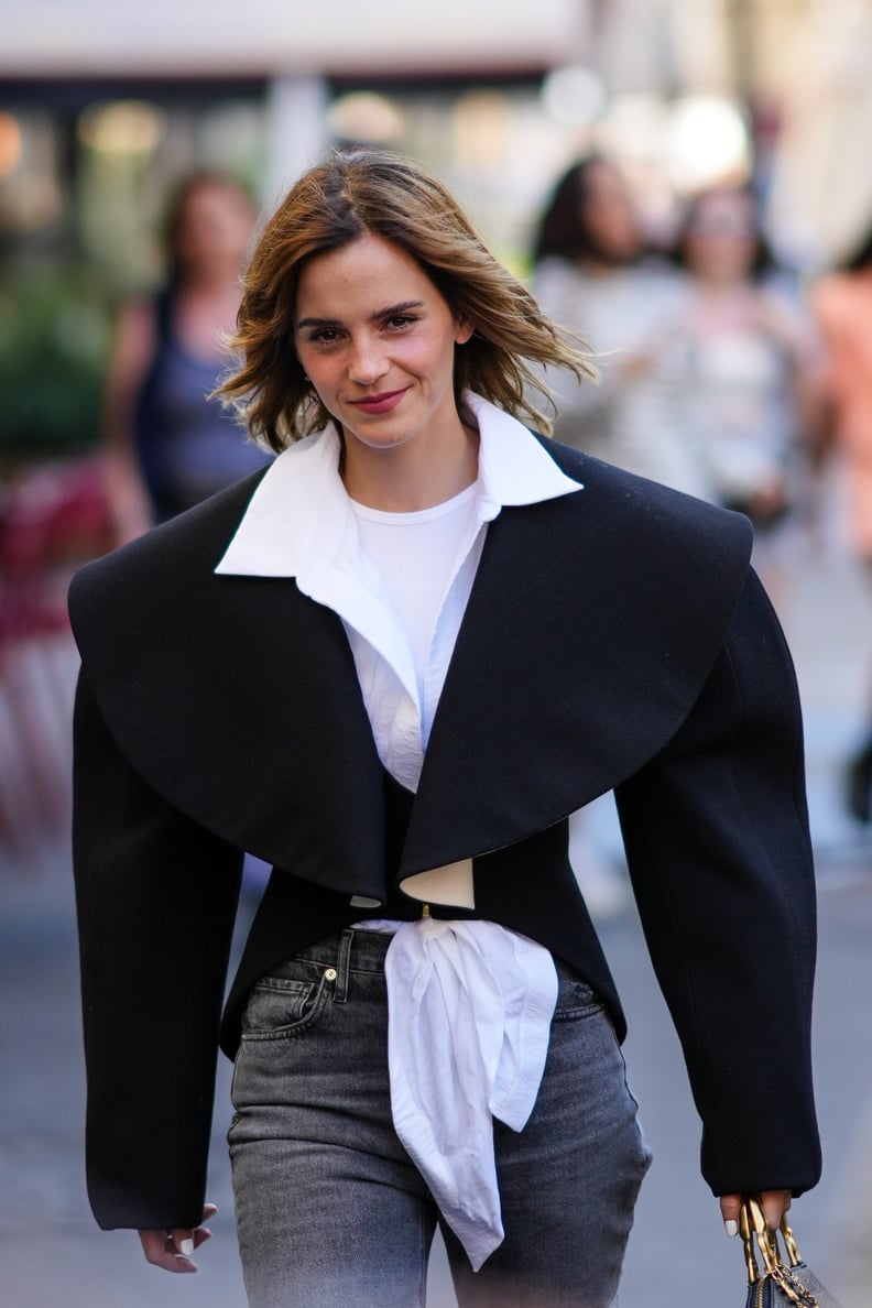 Emma Watson at Paris Haute Couture Fashion Week 2022
