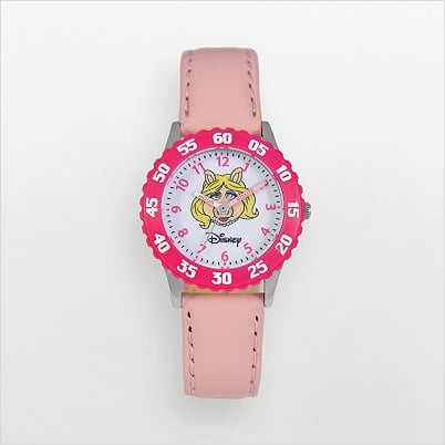 Miss Piggy Time Teacher Stainless Steel Watch