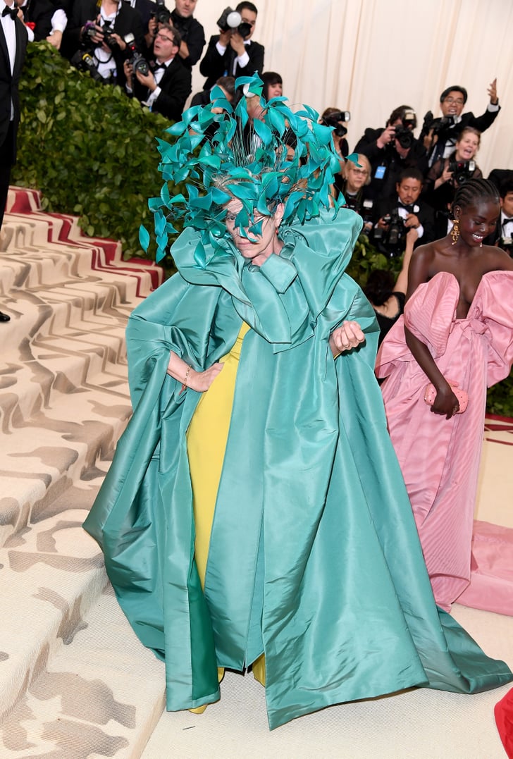 Frances McDormand at the 2018 Met Gala | POPSUGAR ...
