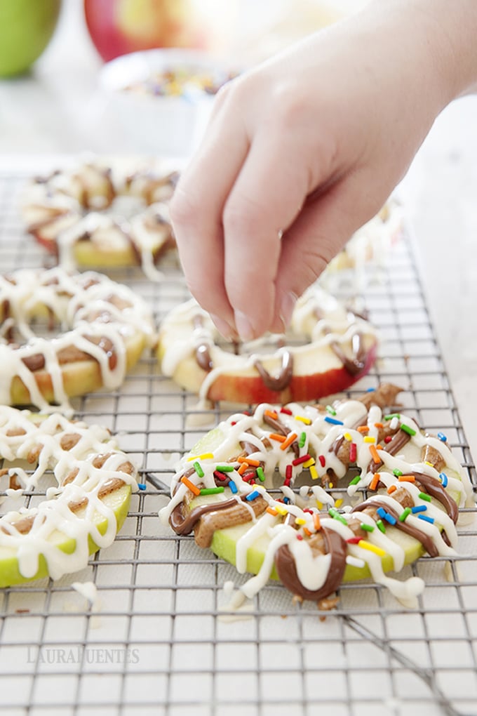 Healthy Apple Doughnuts