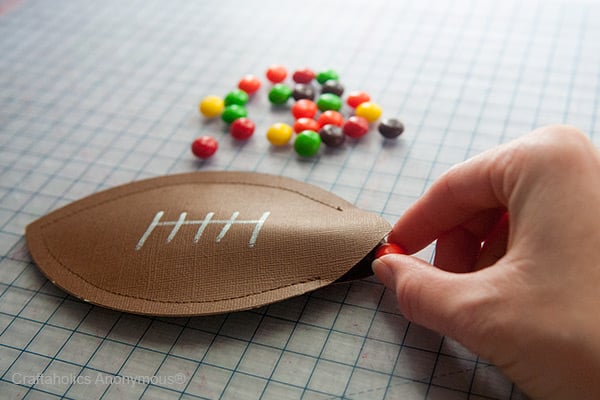 Football Candy Pouches