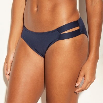 Medium Coverage Double Tab Hipster Bikini Bottom