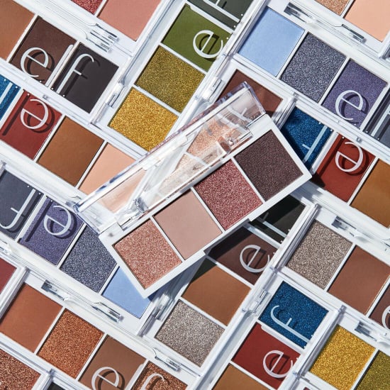 e.l.f. Cosmetics Bite Sized Eyeshadow Mini Palettes Try On