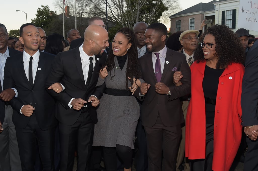 Oprah Winfrey Marching in Selma on MLK Weekend Pictures