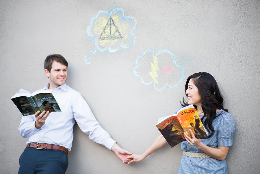 Harry Potter Engagement Shoot