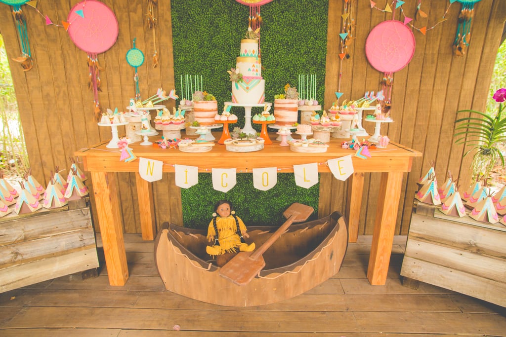Bohemian-Inspired Dessert Table