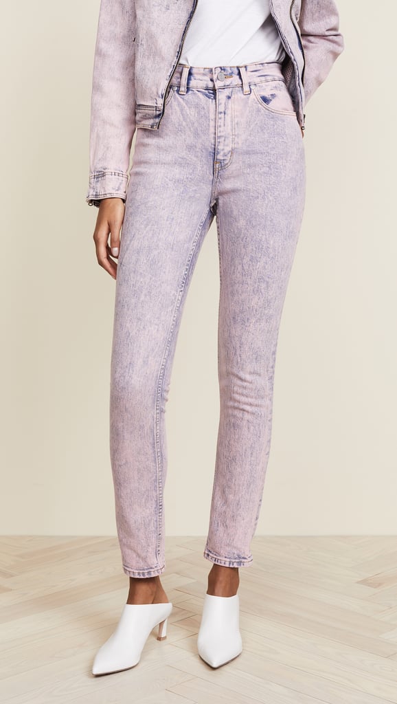 La Vie Rebecca Taylor Acid Wash Jeans