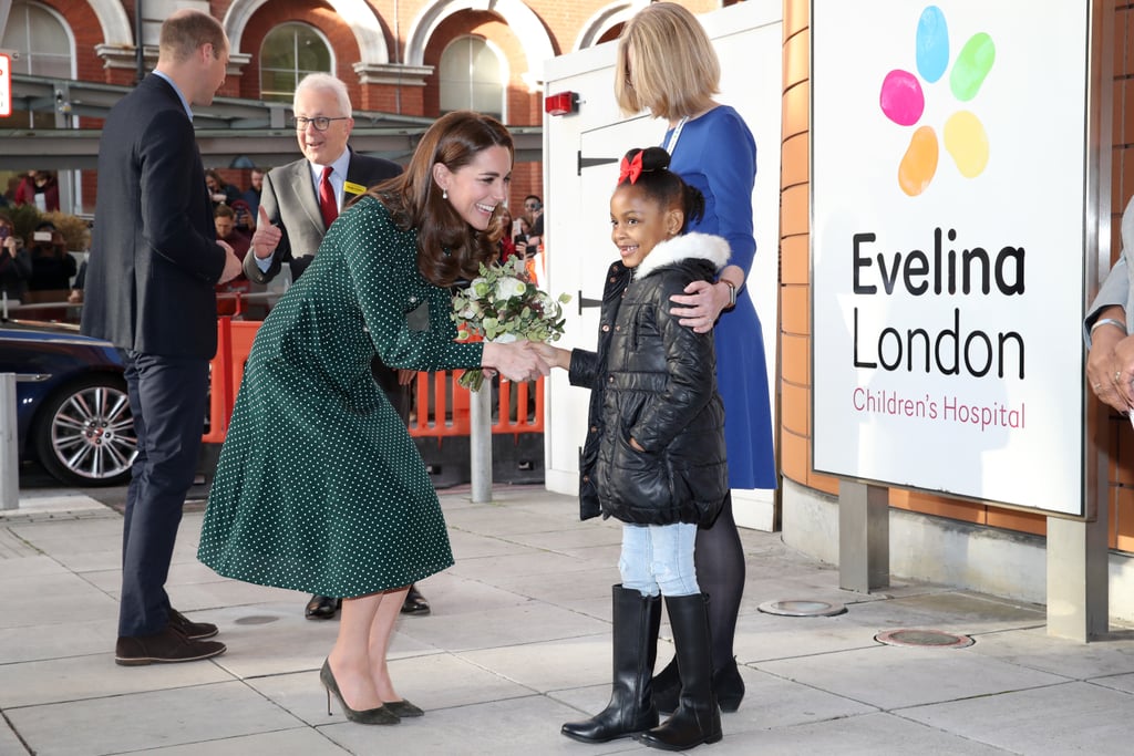 Kate Middleton Polka Dot Dress December 2018