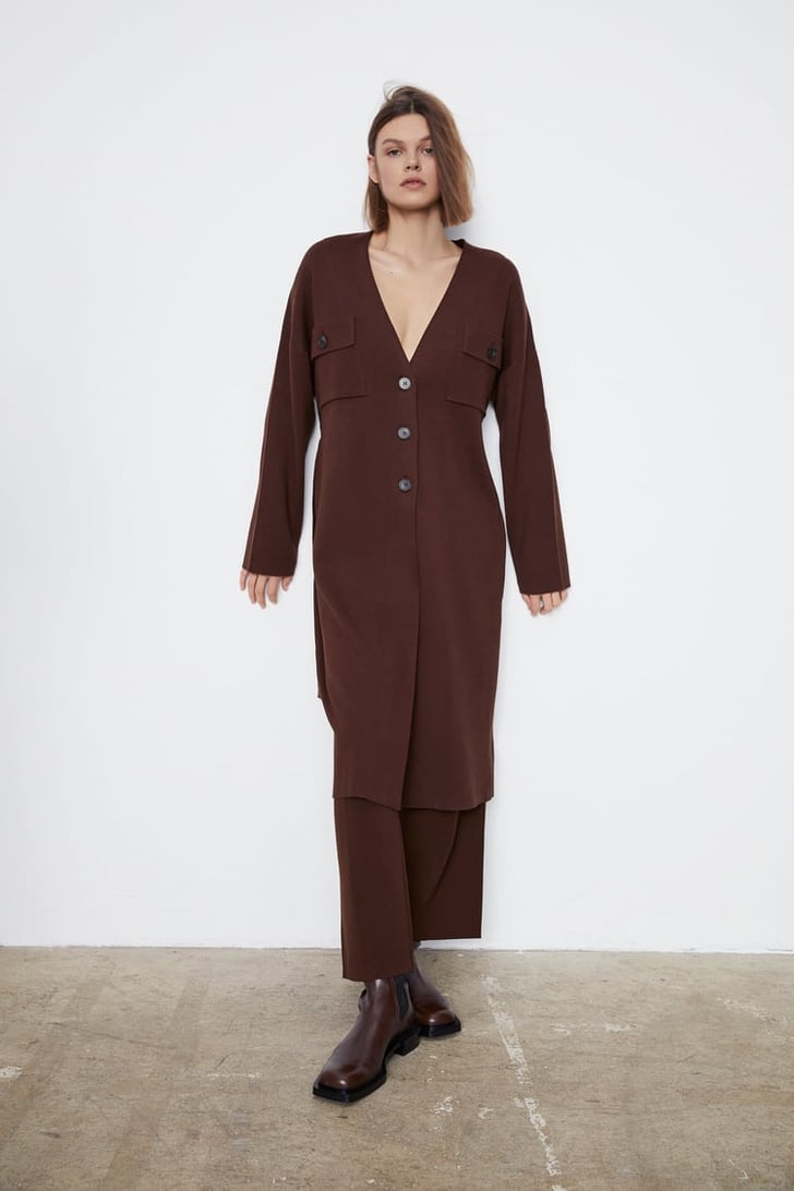 Zara Knit Coat Best New Clothes to Buy at Zara For Fall 2020