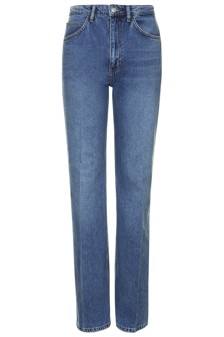 Topshop Moto Quinn Flared Jeans ($75) | Spring Denim Trends 2015 ...