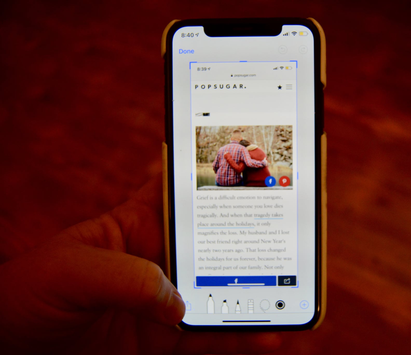 How to Take a Screenshot on iPhone XR, X, XS, and XS Max POPSUGAR Tech