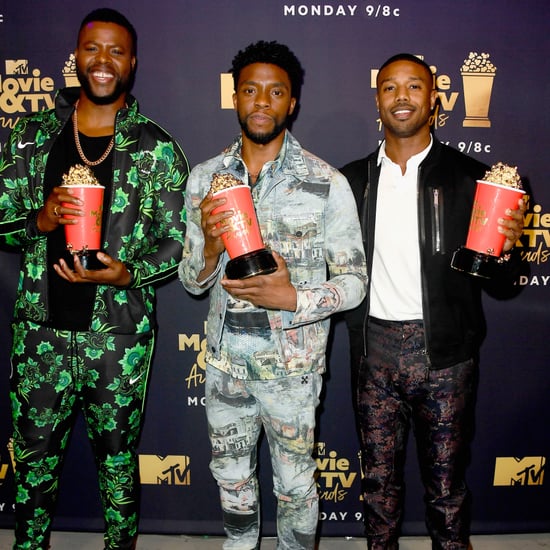 Black Panther Cast at the MTV Movie and TV Awards 2018