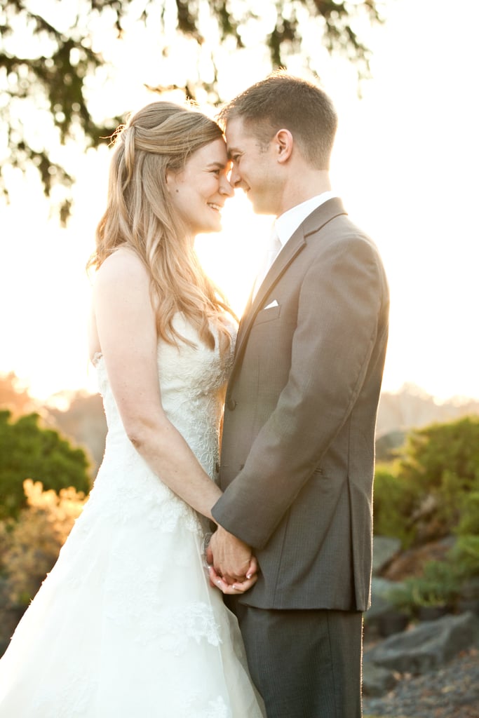 Outdoor Sunset Wedding