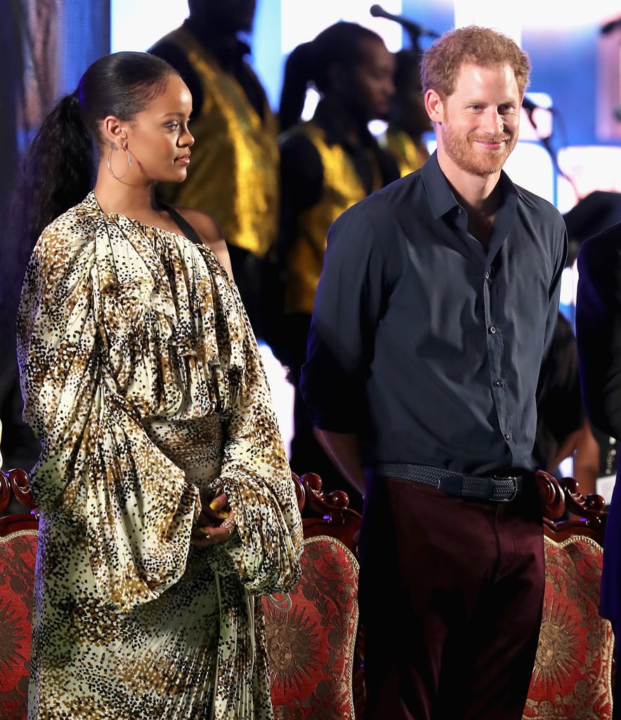 Prince Harry Meeting Rihanna in Barbados 2016