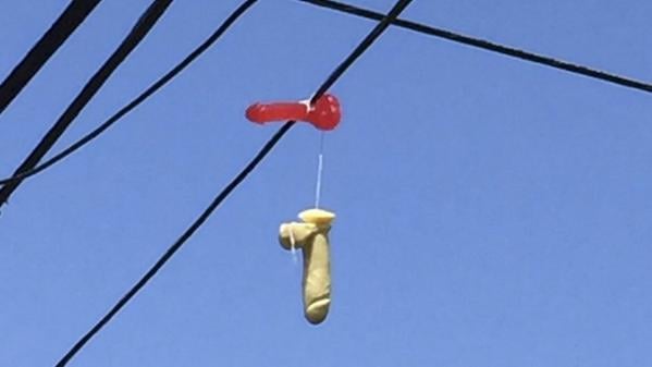 Sex Toys Dangling From Power Lines In Portland Popsugar Love And Sex