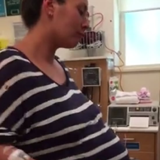 Woman in Labor Dances and Twerks at Hospital