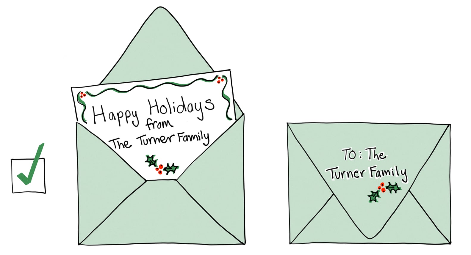 How to Make Last Names Plural on Holiday Cards | PS Family