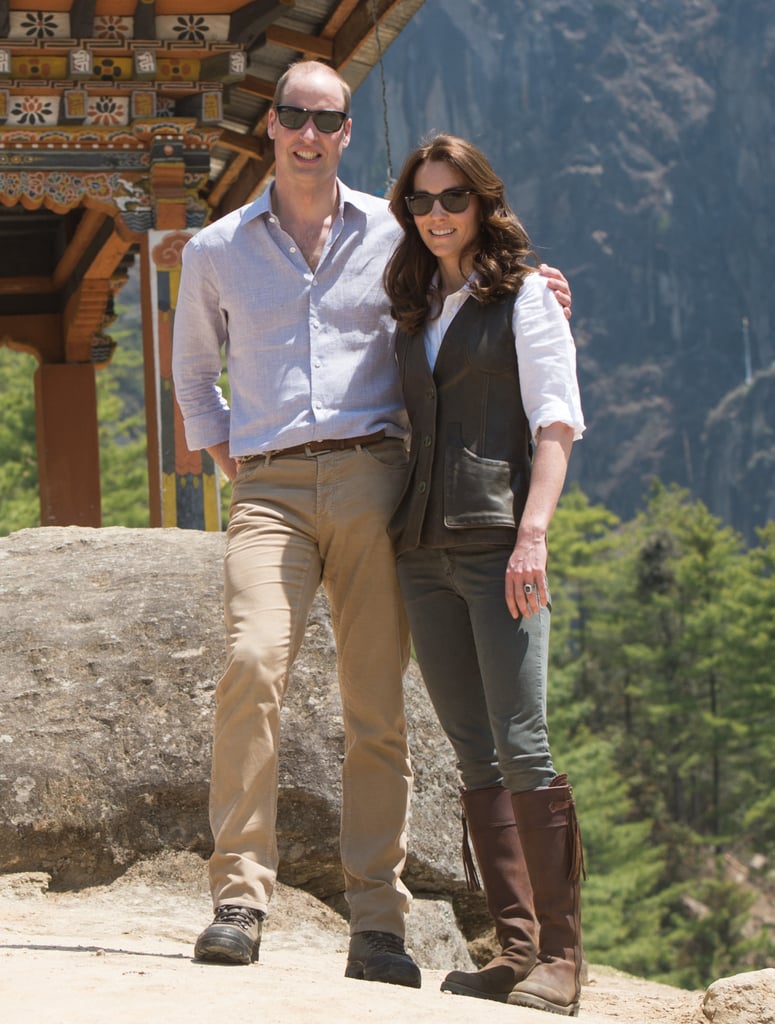 Kate Middleton's Hiking Outfit in Bhutan 2016