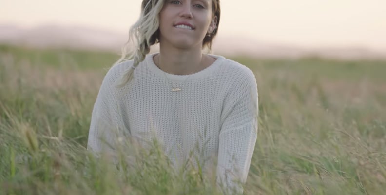 Miley's Got a Gold-Plated Malibu Necklace to Signify Her New Song, and Perhaps New Life Chapter