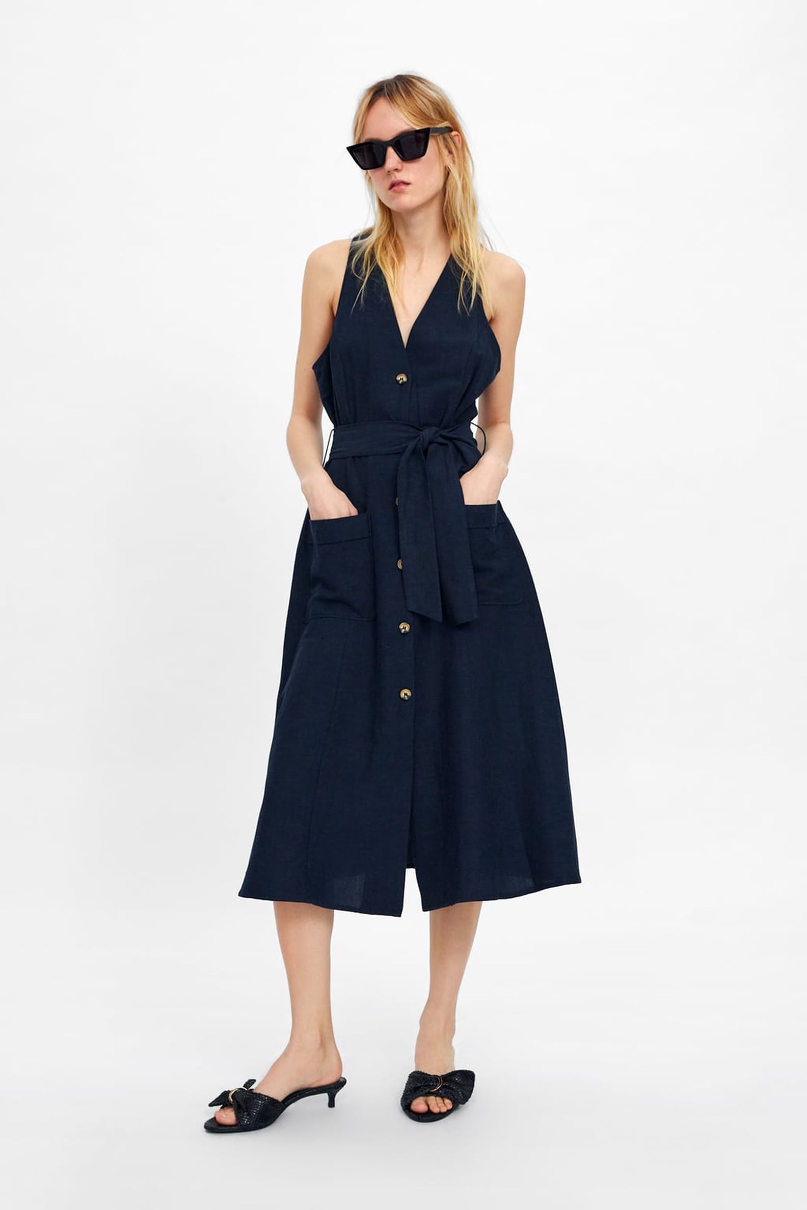 The Best Summer Dresses on Sale at Zara | POPSUGAR Fashion