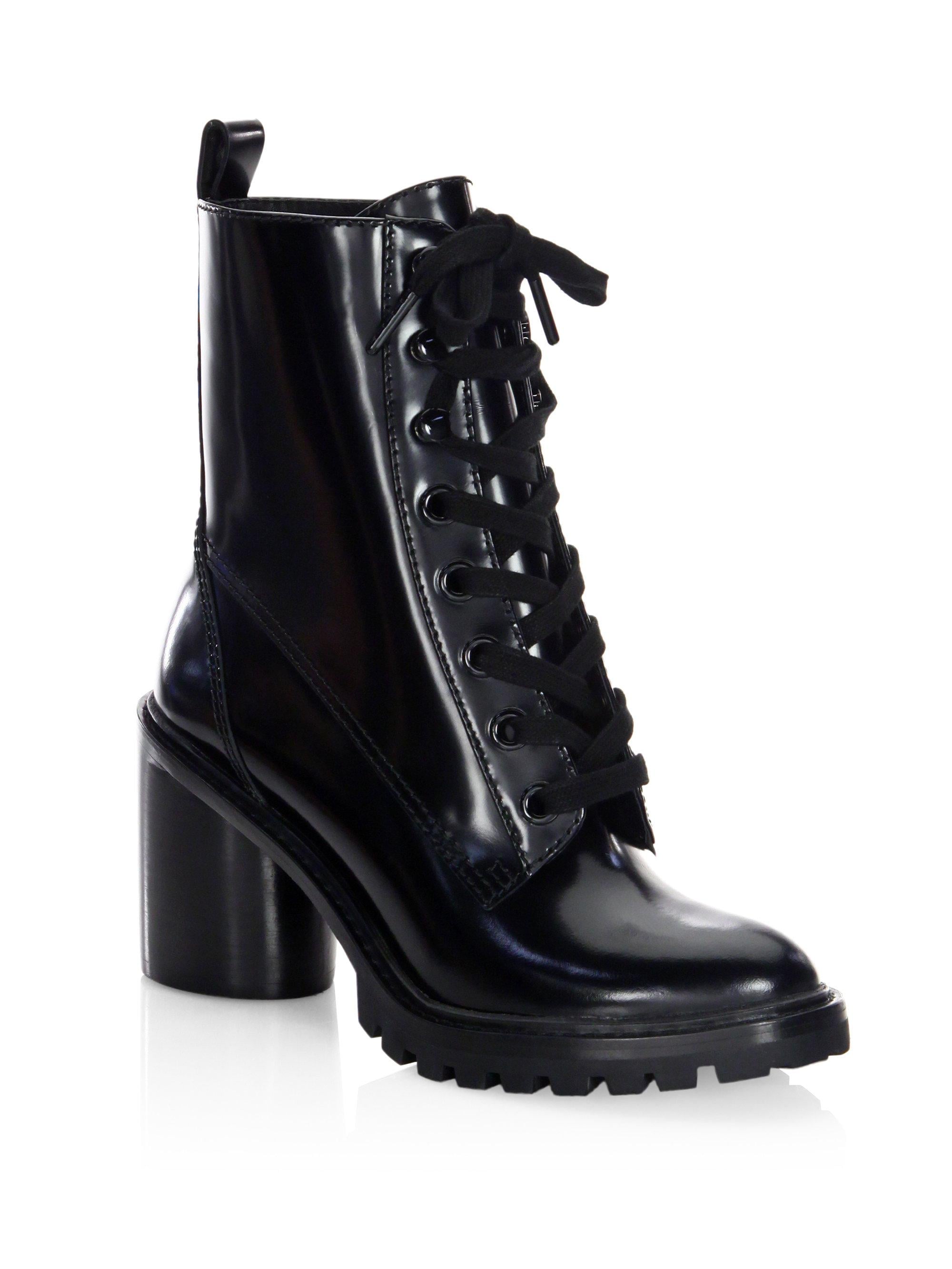 Combat Boots at Fashion Week Fall 2018 POPSUGAR Fashion