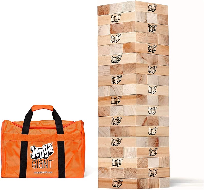 Best Indoor Game For Outdoors (Larger Groups): Jumbo Jenga