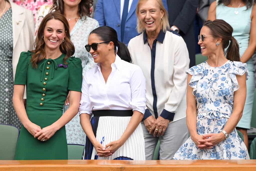 Pippa Middleton's Dress At Wimbledon With Kate and Meghan