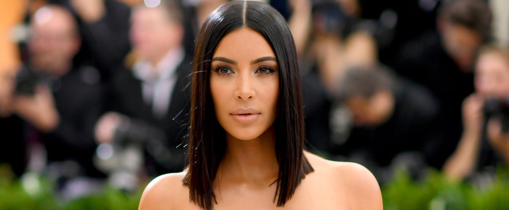 Kim Kardashian Hair and Makeup at the Met Gala 2017