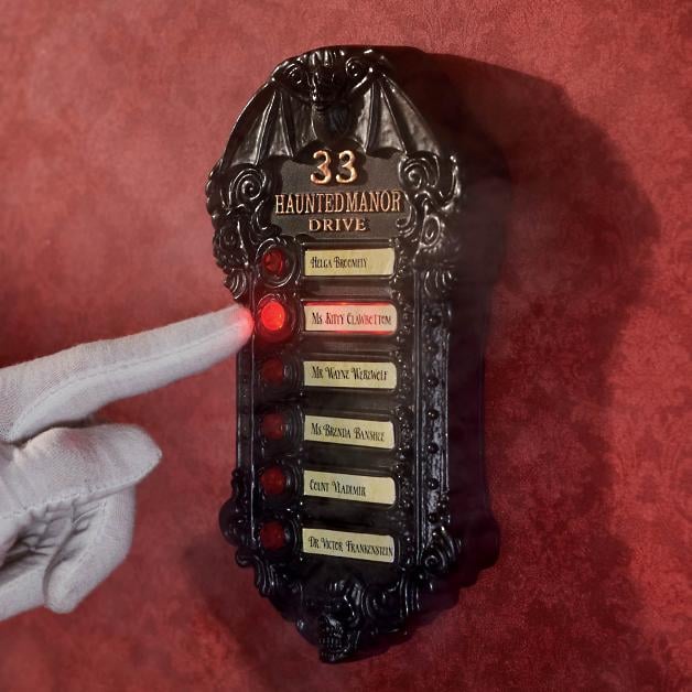 Haunted Hotel Doorbell Shop the Best Halloween Decor at Grandin Road