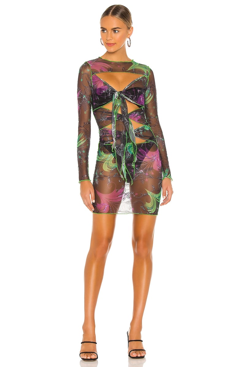 Shop Cami Mendes's Sheer Floral Dress on Jimmy Fallon | PS Fashion