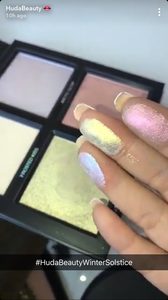 Huda Beauty Winter Solstice Highlighter Palette