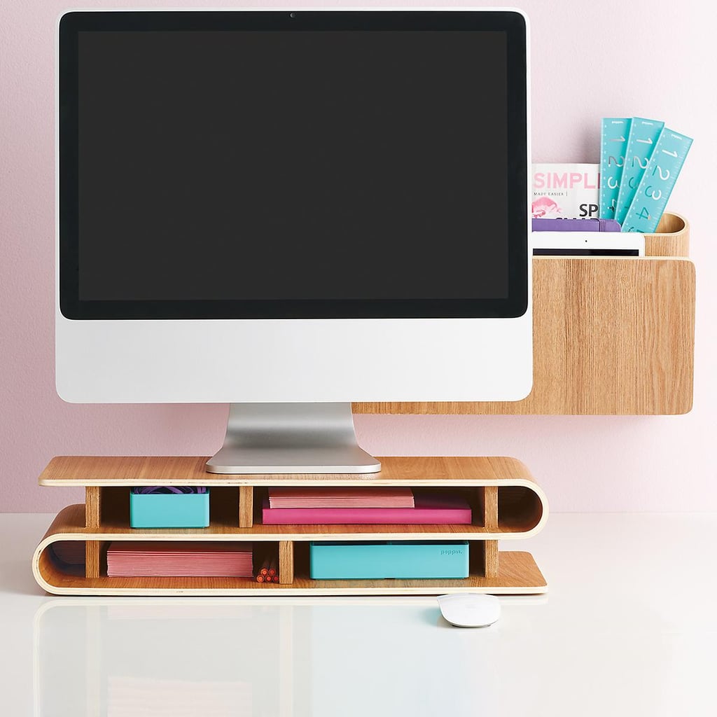 Three by Three Ashwood up-rise! Desktop Organizer