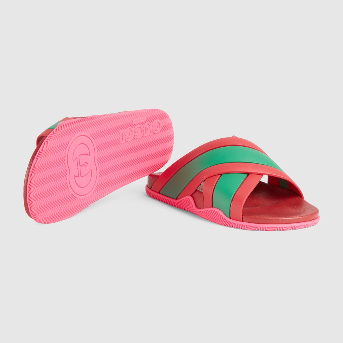 Gucci Women's Web Slide Sandals | These Are 15 Gucci Sandals We're Lusting  Over This Season | POPSUGAR Fashion Photo 14
