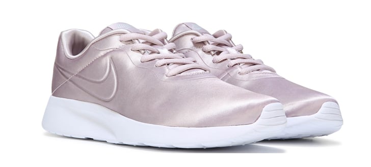 Nike Tanjun Satin Sneaker We're Serious — These 11 Pink Sneakers Are All Under $75 | POPSUGAR Fitness Photo 3