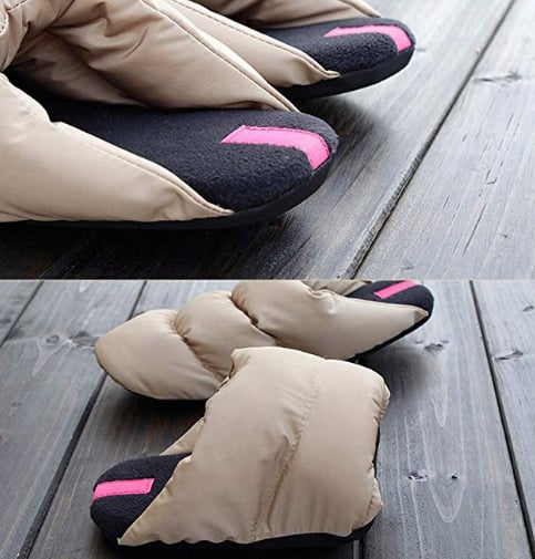 They even have memory foam insoles that mold to your feet.