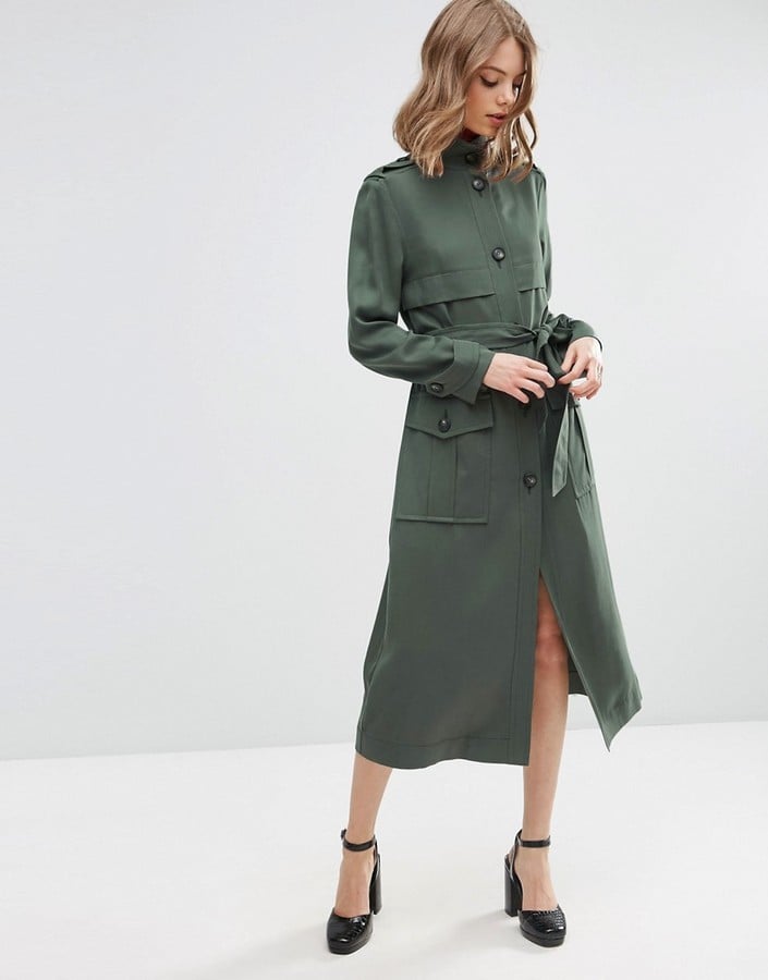 ASOS Duster Coat in Utility Styling ($113)