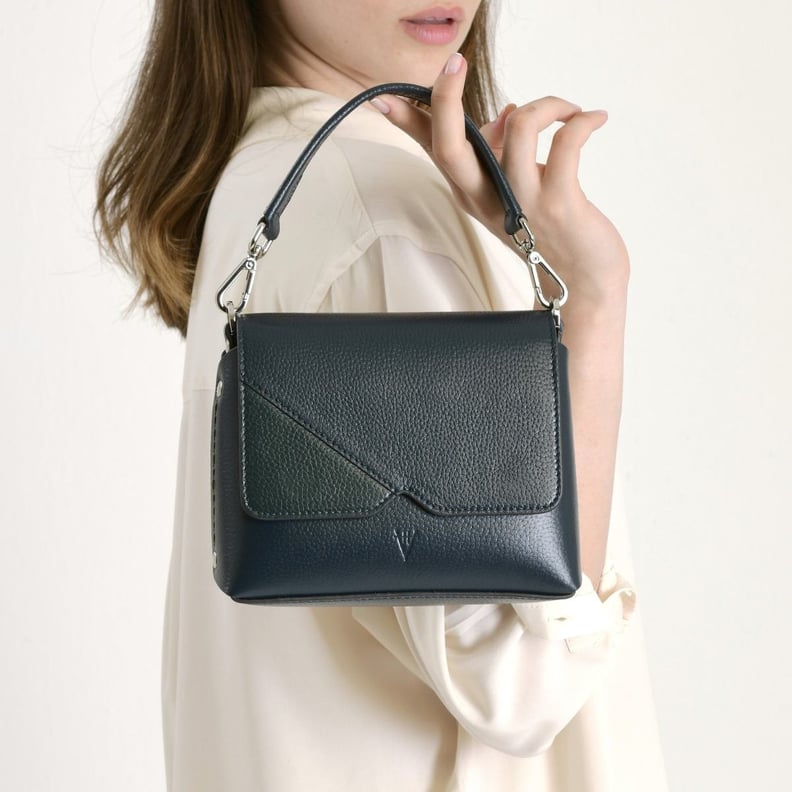 HiVa Atelier Mini Mare Bag in Petrol Blue