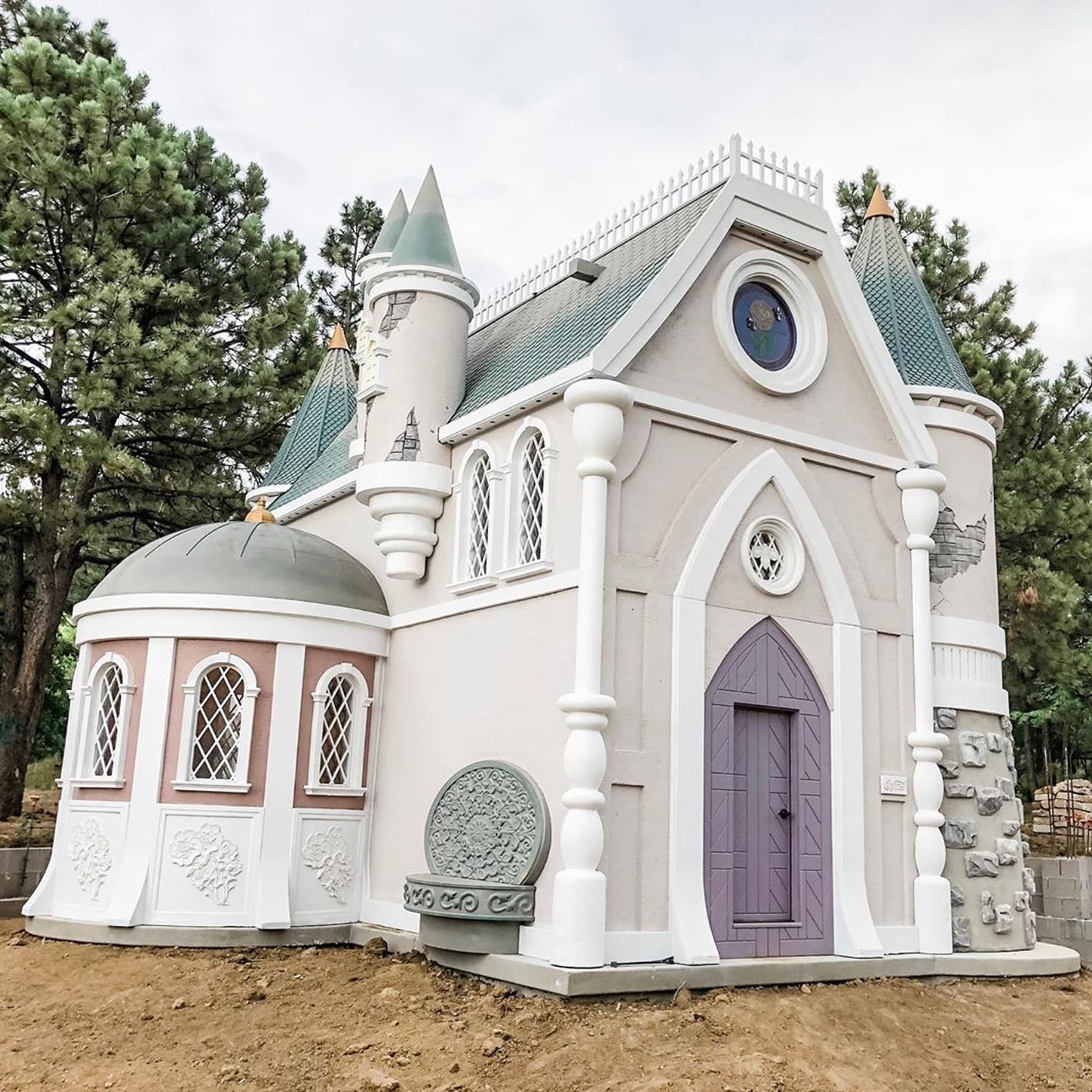 Giant Beauty and the Beast Playhouse For Kids Photos POPSUGAR Family