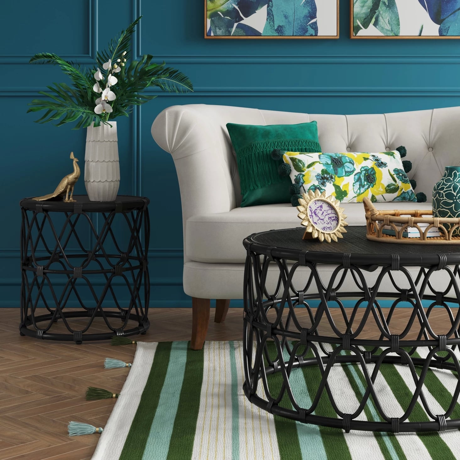 Opalhouse jewel round coffee outlet table