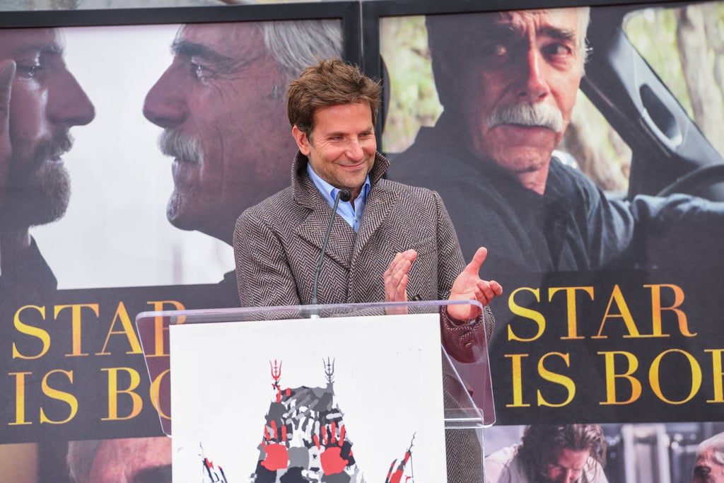 Lady Gaga Bradley Cooper at Sam Elliott's Handprint Ceremony