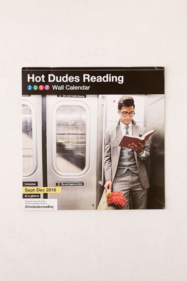 2017 Hot Dudes Reading Calendar