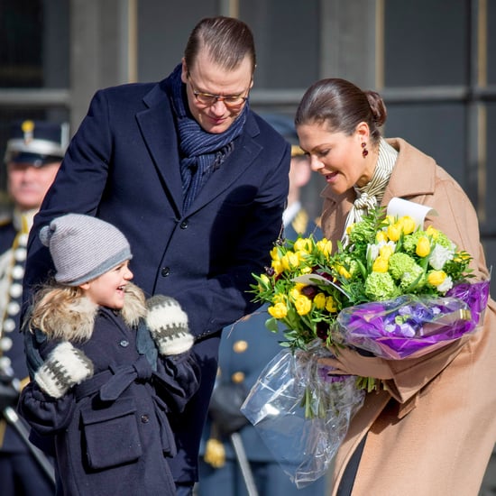 Princess Victoria and Family at Name Day Ceremony March 2017