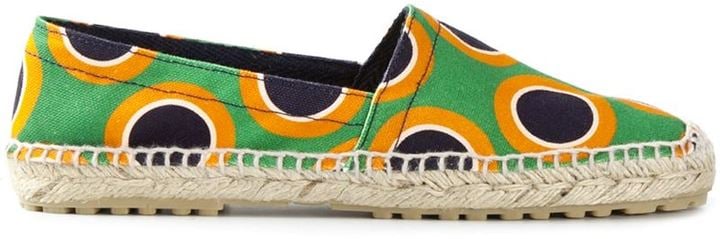 Dsquared2 Circle Print Espadrilles ($225)
