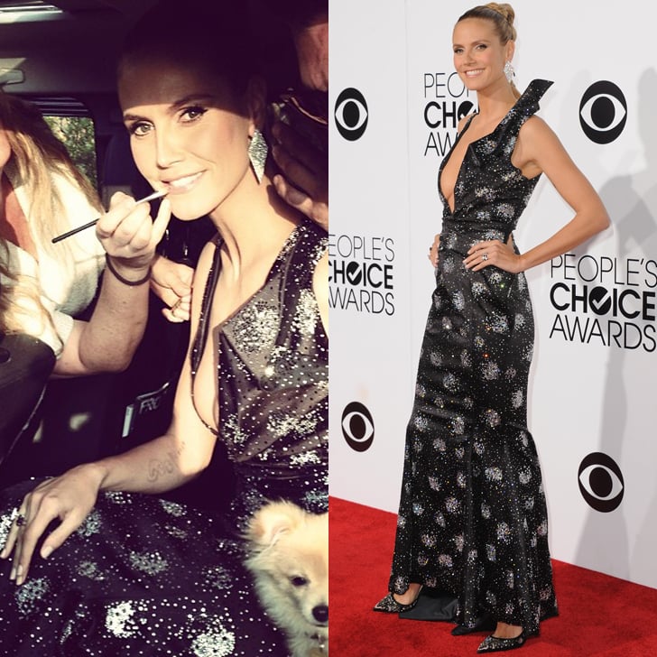 Behind the Scenes at the People's Choice Awards 2014