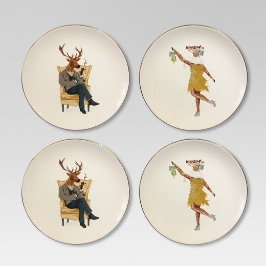 Appetizer Plates Target Holiday Decor 2017 POPSUGAR Family Photo 19