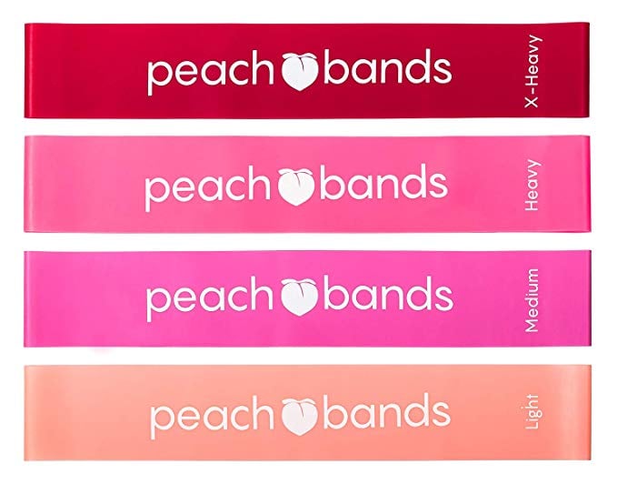 Peach Bands (15, originally 25). Arm Workout With Booty Band